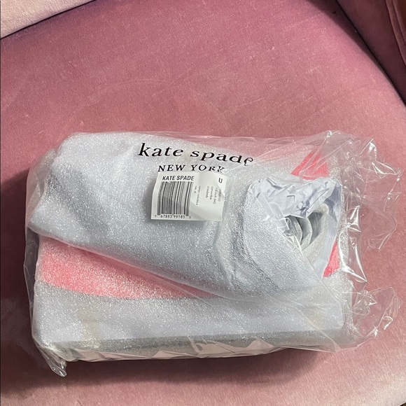 kate spade Handbags - Kate Spade coral and cream purse nwt estate sale